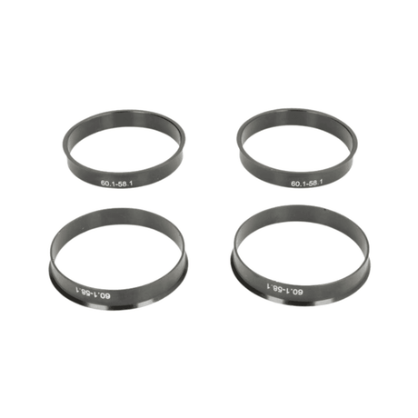 Set 4 inele centrare din ABS 60.1X58.1 mm pentru jante aliaj