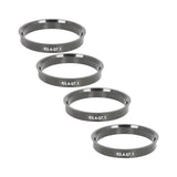 Set 4 inele centrare din ABS 63.4X57.1mm pentru jante aliaj