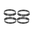 Set 4 inele centrare din ABS 63.4X58.1 mm pentru jante aliaj