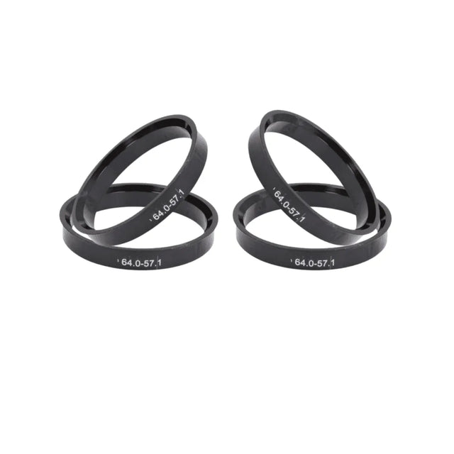 Set 4 inele centrare din ABS 64.0X57.1 mm pentru jante aliaj
