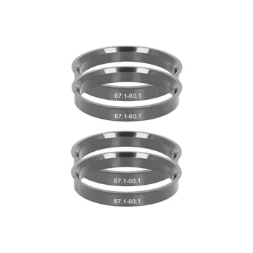 Set 4 inele centrare din ABS 67.1x60.1 pentru jante aliaj