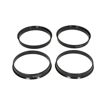 Set 4 inele centrare din ABS 70.6X66.6 mm pentru jante aliaj