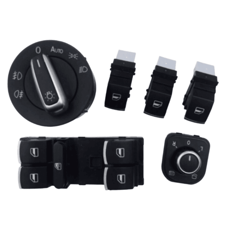 Set 6 butoane interior Volkswagen Passat B6 B7 Eos Jetta Golf Touran