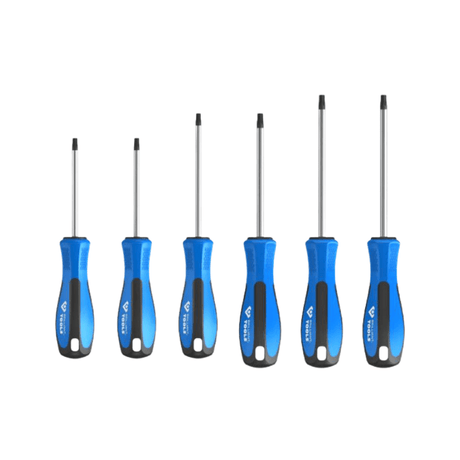 Set 6 surubelnite torx Brilliant Tools crom vanadium maner ergonomic