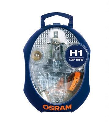 Set becuri auto de rezerva 12v h1 osram