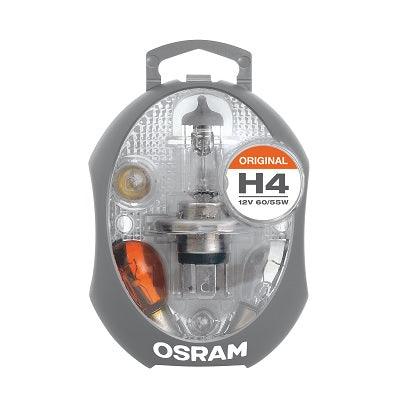 Set becuri auto de rezerva 12v h4 osram