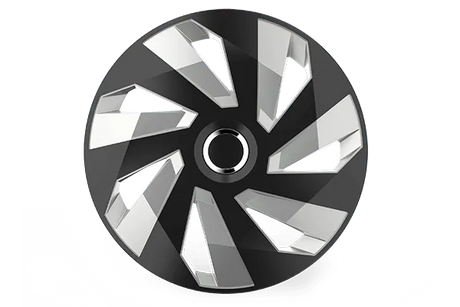 Set capace roti 16` vector rc silver&black