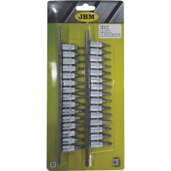 Set capete tubulare 1/4' jbm