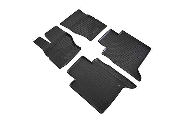 Set covorase auto cauciuc fit umbrella pentru land rover range rover (l405) (lwb) (2013-) - 4 pcs