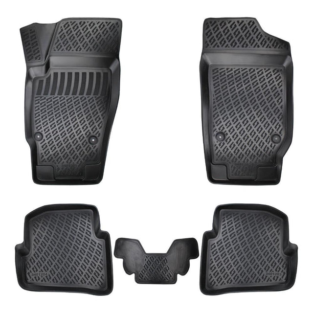 Set covorase auto cauciuc umbrella pentru skoda fabia iii 2015-2021