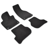 Set covorase auto mocheta umbrella pentru volkswagen golf vi(2008-)- sisteme fixare rotunde