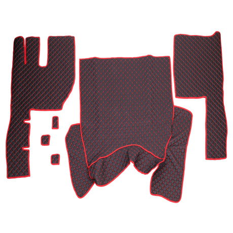 Set covorase piele ecologica truck umbrella pentru volvo fh12 euro 5 automat, negru