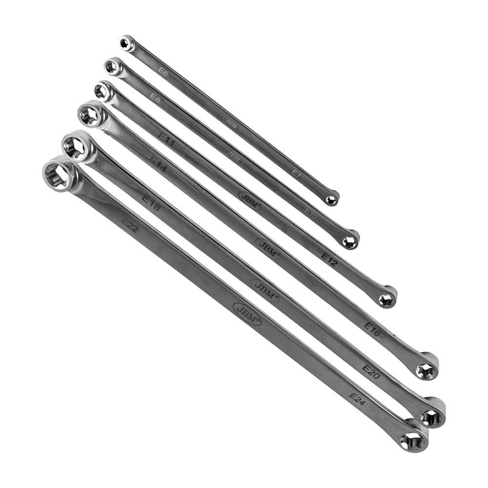 Set de 6 chei inelare extralungi torx jbm