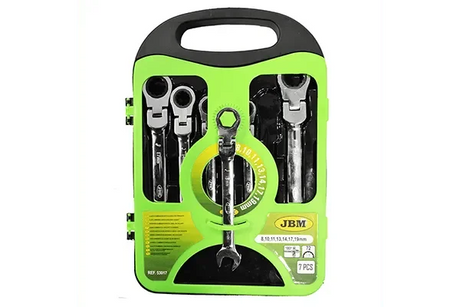 set-de-7-chei-combinate-cu-clichet-si-cap-rotativ-jbm-1