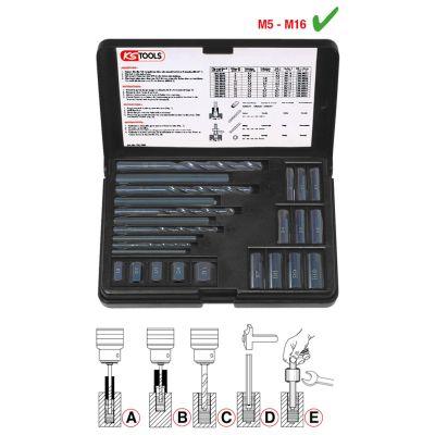 Set extractor pentru filete. 25 piese