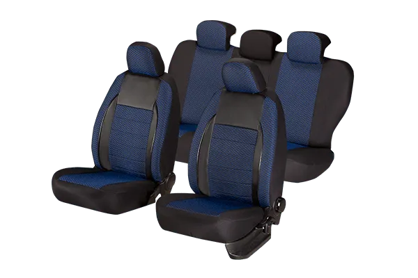 Set huse scaun elegance albastru