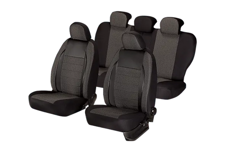 Set huse scaun elegance negru