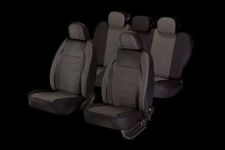 Set huse scaun elegance negru