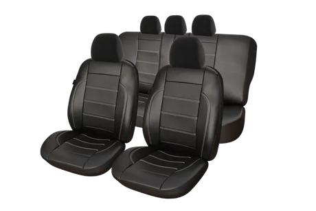 Set huse scaun exclusive leather king