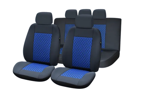 Set huse scaun lux - albastru