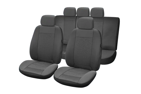 Set huse scaun lux negru umb1