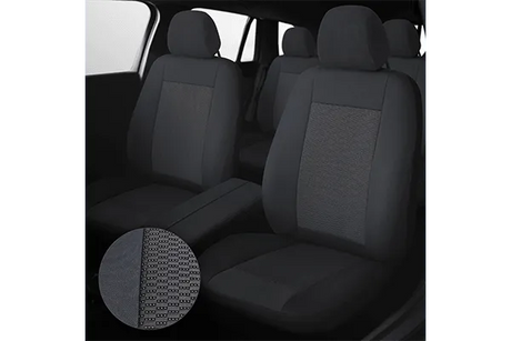 Set huse scaun lux negru umb1