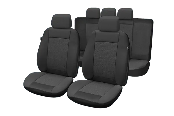 Set huse scaun lux negru umb3