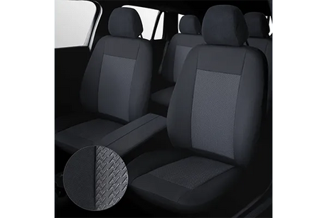 Set huse scaun lux negru umb3