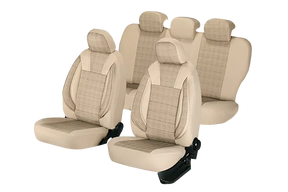 Set huse scaun luxury bej