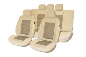 Set huse scaun premium lux - bej