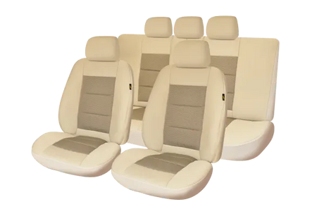 Set huse scaun premium lux - bej