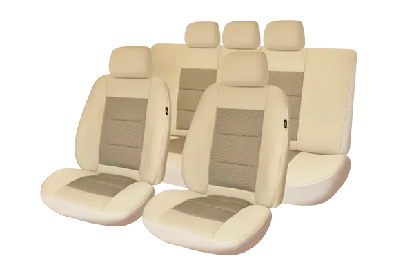 Set huse scaun premium lux - bej