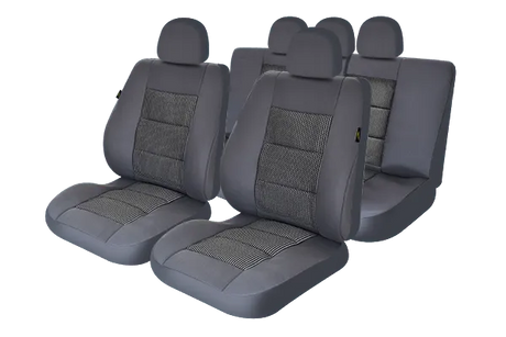 Set huse scaun premium lux gri umb1