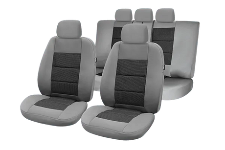 Set huse scaun premium lux gri umb2