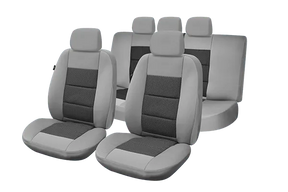 Set huse scaun premium lux gri umb4