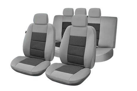 Set huse scaun premium lux gri umb4