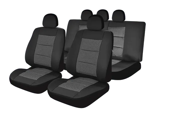 Set huse scaun premium lux negru umb2