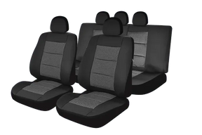 Set huse scaun premium lux negru umb2