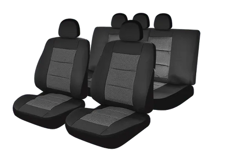 Set huse scaun premium lux negru umb2