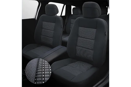 Set huse scaun premium lux negru umb4