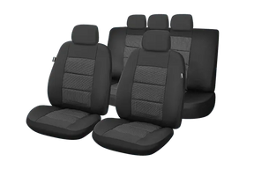 Set huse scaun premium lux negru umb4