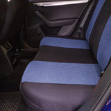 Set huse scaun racing albastru