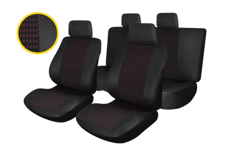 Set huse scaun traffic - rosu