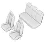 Set huse scaun umbrella pentru seat ateca 2016- (bancheta fractionata)