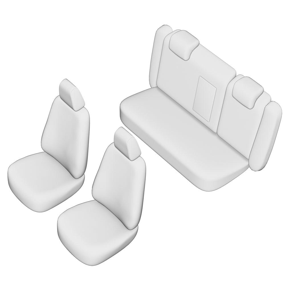 Set huse scaun umbrella pentru skoda octavia ii 2004-2009 (bancheta fractionata) tip 1 cu tetiere spate in forma de l