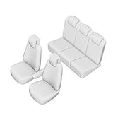 Set huse scaun umbrella pentru volkswagen passat 2015- (bancheta fractionata) cu tetierele spate in forma de l