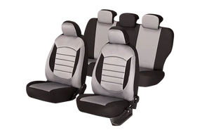 Set huse scaun urban gri