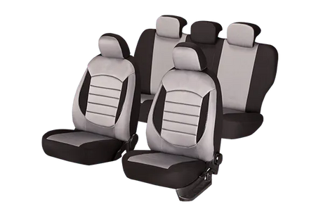 Set huse scaun urban gri