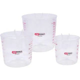 Set pahare gradate. 3 piese