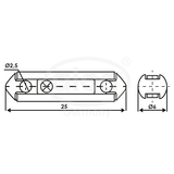 Sigurante fuzibile cilindrice 5a set 100 buc